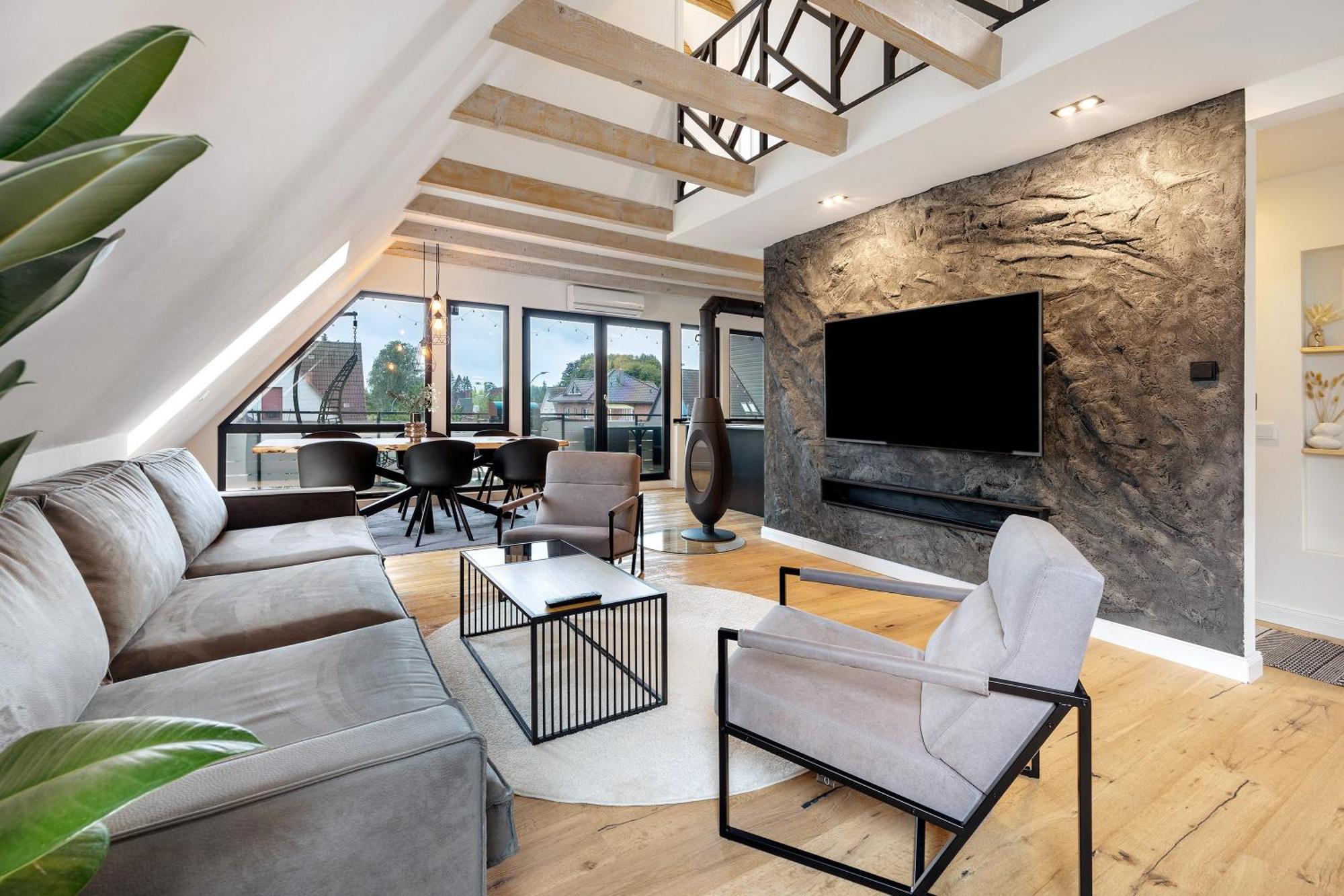 Penthouse Kokorey Halstenbek Buitenkant foto